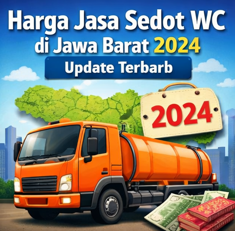 Harga Jasa Sedot WC di Jawa Barat 2024 - Update Terbaru